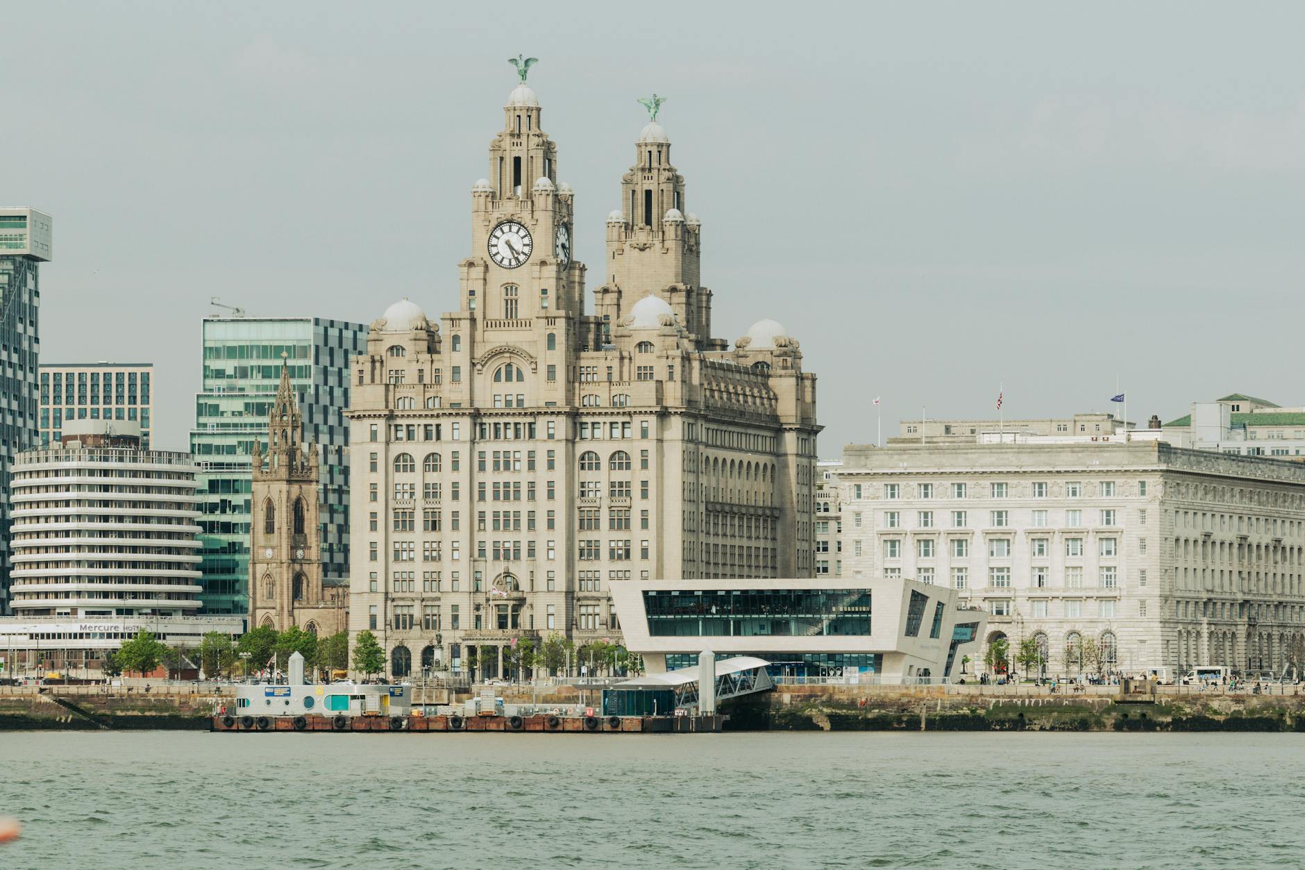 Three Graces Liverpool Royal Liver Cunard Port of Liverpool