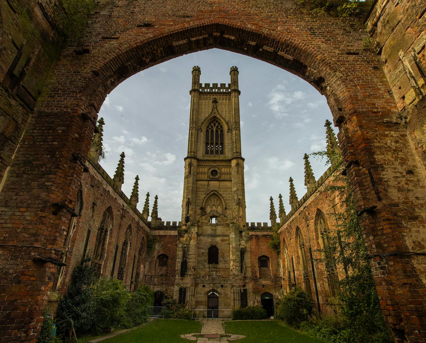 Liverpool Bombed Out Church St Luke memorial WWII Blitz
