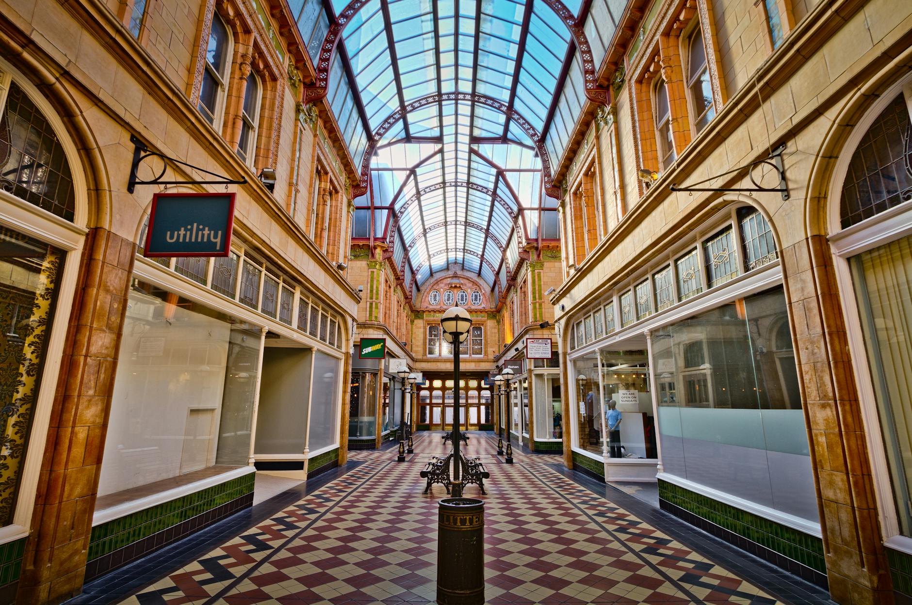 Southport Day Trip from Liverpool: Seaside Fun Guide 3 Southport Lord Street Victorian arcades shopping boulevard